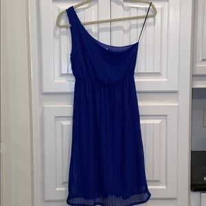 Judith March | Royal Blue One Shoulder Dress
